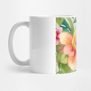 Watercolor Flowers Mug